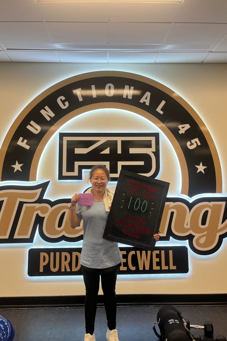 Celebrating 100 F45 classes