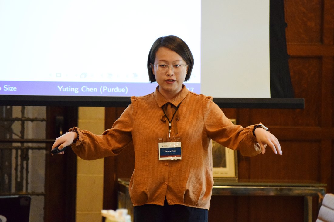 Presenting research at a conference